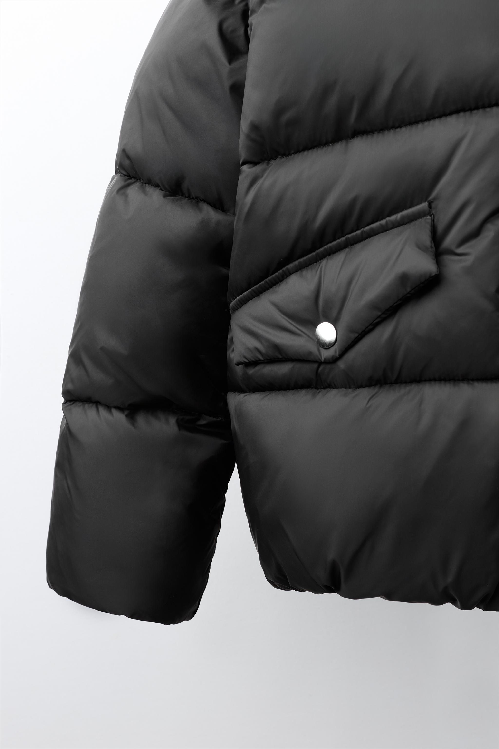 WATER-REPELLENT HOODIE PADDED JACKET